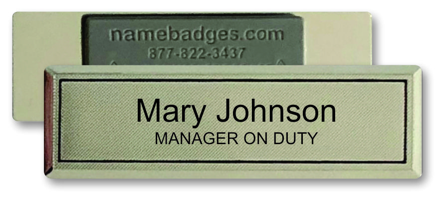 Metal Name Tags 