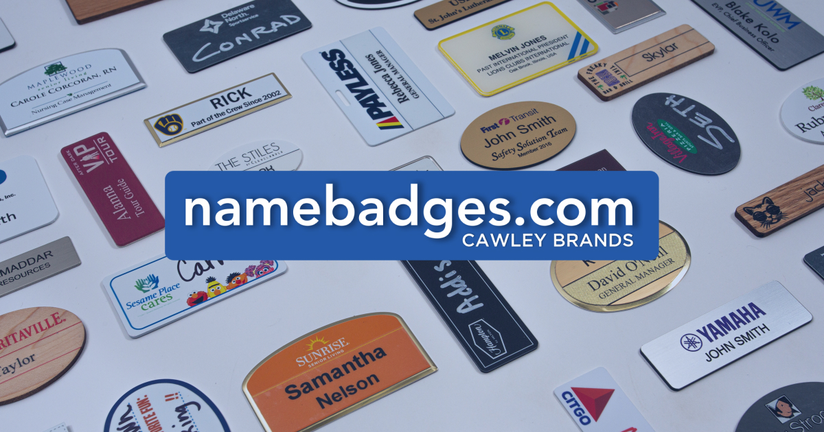 Custom Name Tags & Badges Maker