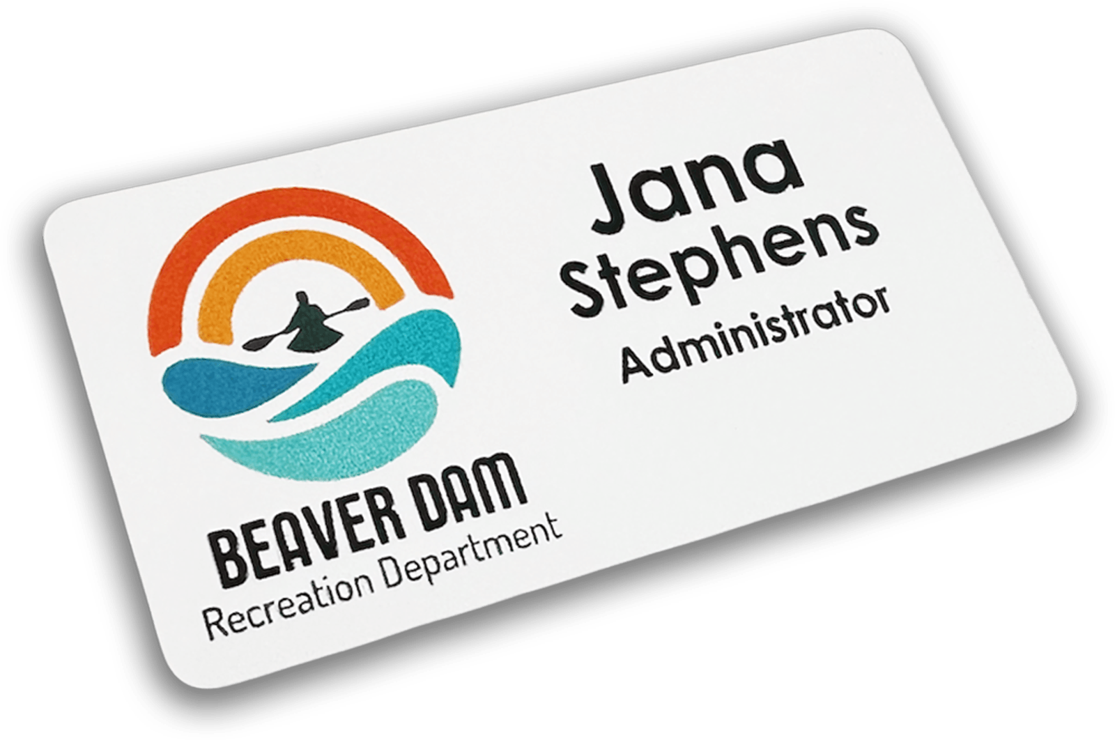 60-mil name badge