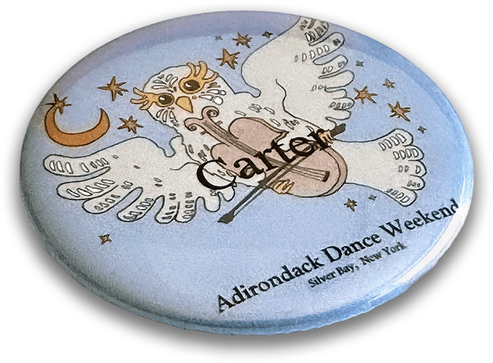 Label Personalized Button Badge