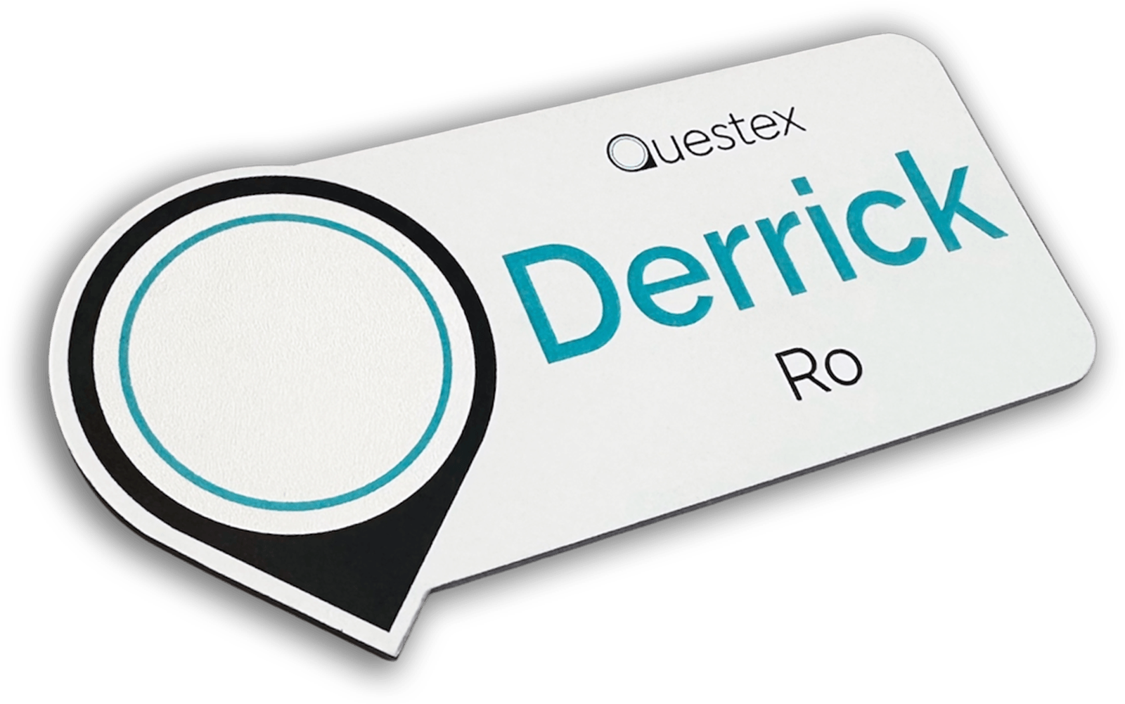 2-ply plastic badge