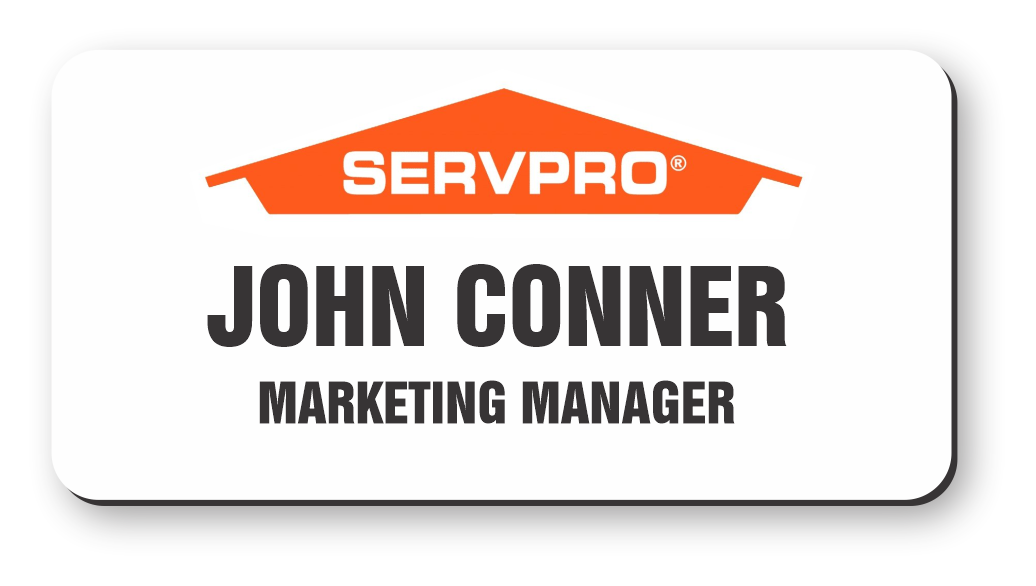 2-Ply Plastic Name Badge
