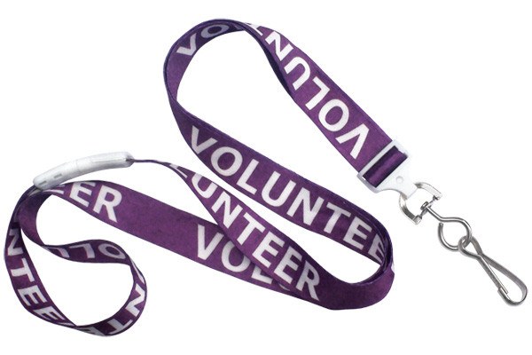 Pre-Printed Volunteer Lanyard